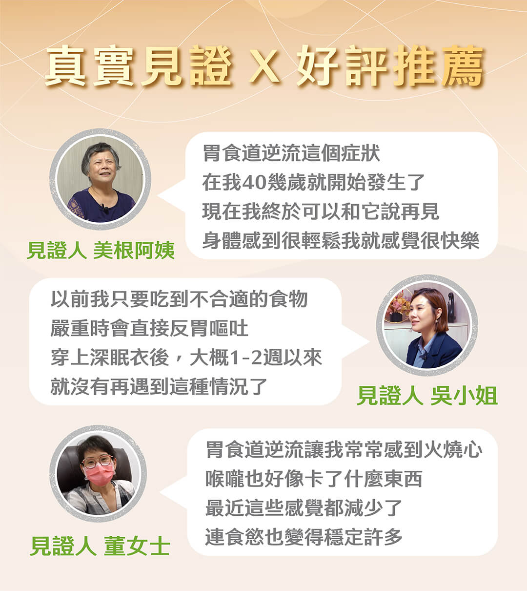 胃食道逆流反反覆覆?