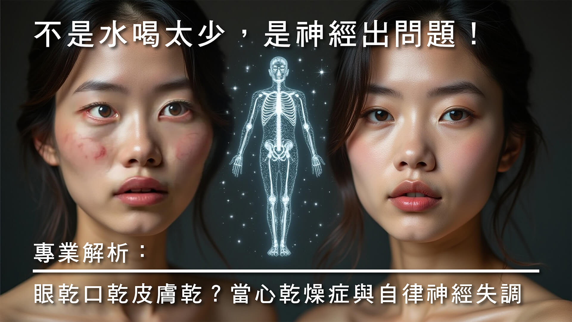 乾燥症與自律神經的隱形關聯:從眼口乾到免疫失衡