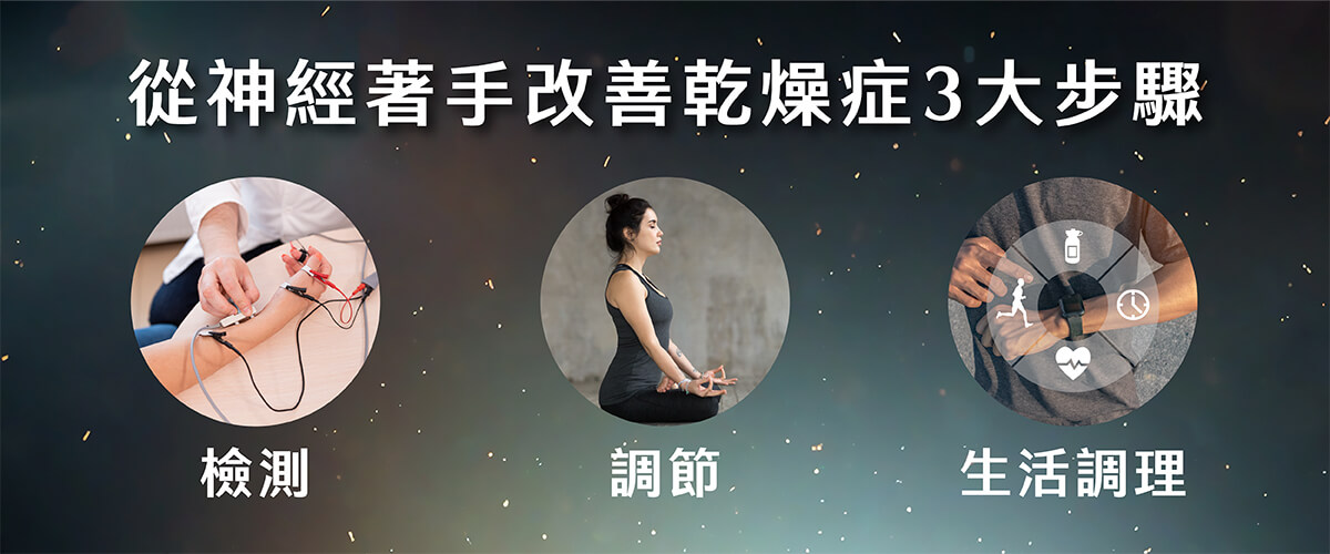 乾燥症_5從神經著手改善乾燥症3大步驟