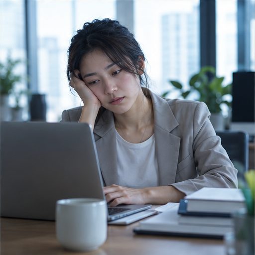 白天精神不濟情境示意
